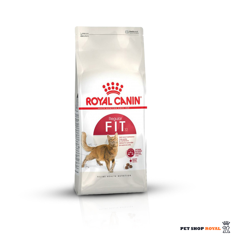 غذای گربه فیت رویال کنین ۱ کیلویی (بسته بندی زیپ کیپ )  | Royal Canin fit Cat food